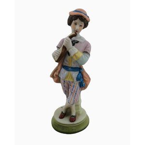 Ardalt Porcelain Figurine Male Musician 6266A Hand Painted Japan Vintage